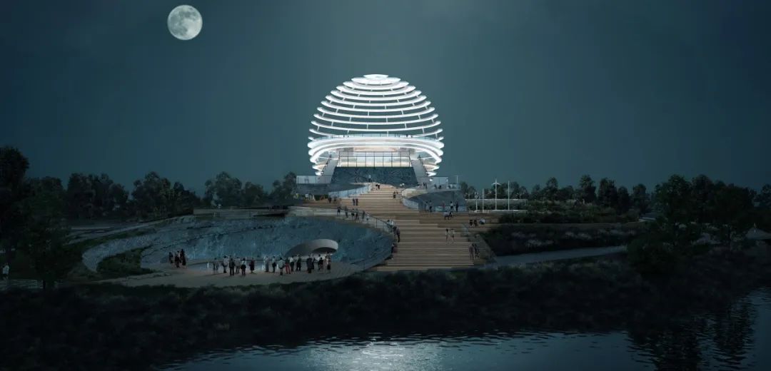 火狐电竞潍坊中央商务区公园景观设计 风景园林和旅游规划(图5)