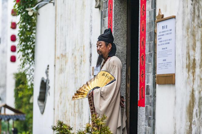 中国唯一穿汉服才能进的园林 游客打招呼以古语相称火狐电竞(图7)