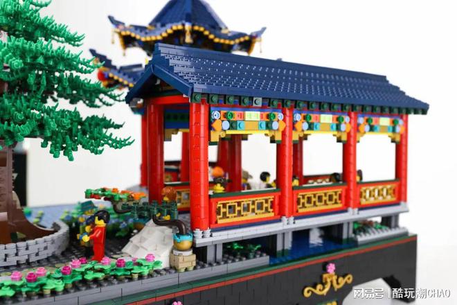 火狐电竞用积木让中式建筑发光—访乐高Ideas万票《中式园林》作者成成(图10)