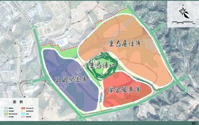 火狐电竞宜昌这个片区详细规划出炉规划总用地面积约318平方公里(图3)