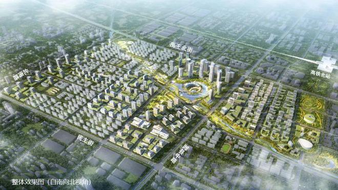 火狐电竞惊艳！四大未来场景！潍坊中央商务区公园景观设计！(图1)