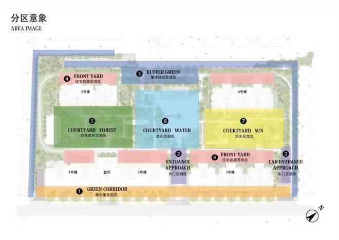 宾西路5号：庭园里的自然时光 顺景园林火狐电竞(图2)