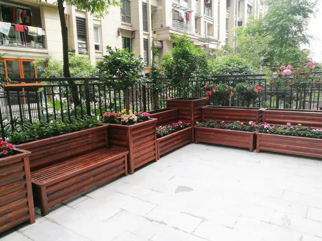 花园设计庭院花箱优势及材料选择火狐电竞(图3)