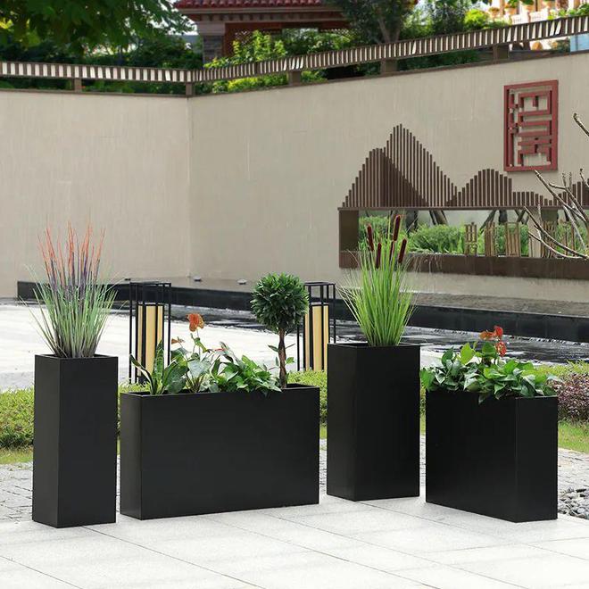 花园设计庭院花箱优势及材料选择火狐电竞(图1)