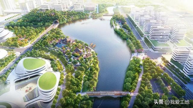 虹桥前湾公园开火狐电竞工上海建工打造上海主城区最大滨河公园(图5)