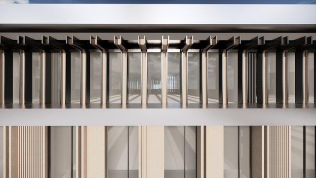 火狐电竞中式校园 中式建筑元素和现代建筑手法的结合运用(图30)