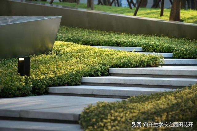 26款台阶火狐电竞设计这才是花园该有的层次美与节奏感(图1)