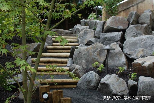 26款台阶火狐电竞设计这才是花园该有的层次美与节奏感(图3)