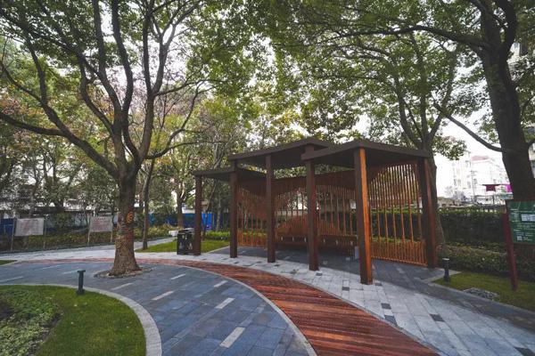 火狐电竞浦东新区2022年建成25个口袋公园！一园一特色可观可玩的开放绿地就在“家门口”(图17)