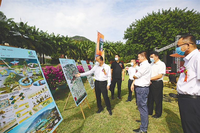火狐电竞2022首届三亚南山大学生园林设计竞赛成功举办(图2)