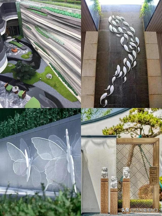 火狐电竞景墙在景观设计的重要性(图6)