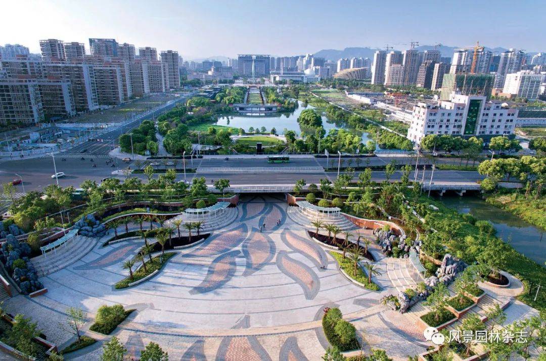 火狐电竞LA作品 中轴上的城市绿心——温州城市中央绿轴公园设计(图2)