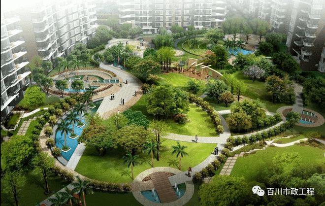 火狐电竞与自然人文和谐共生是现代居住区景观设计的新趋势(图1)