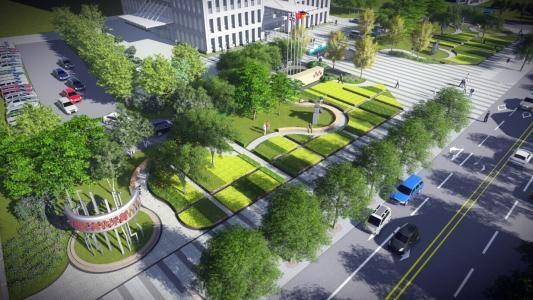 浅谈城市公共绿化景观设计理念火狐电竞(图1)