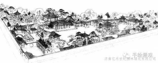 火狐电竞市政园林景观设计-手绘篇(图18)