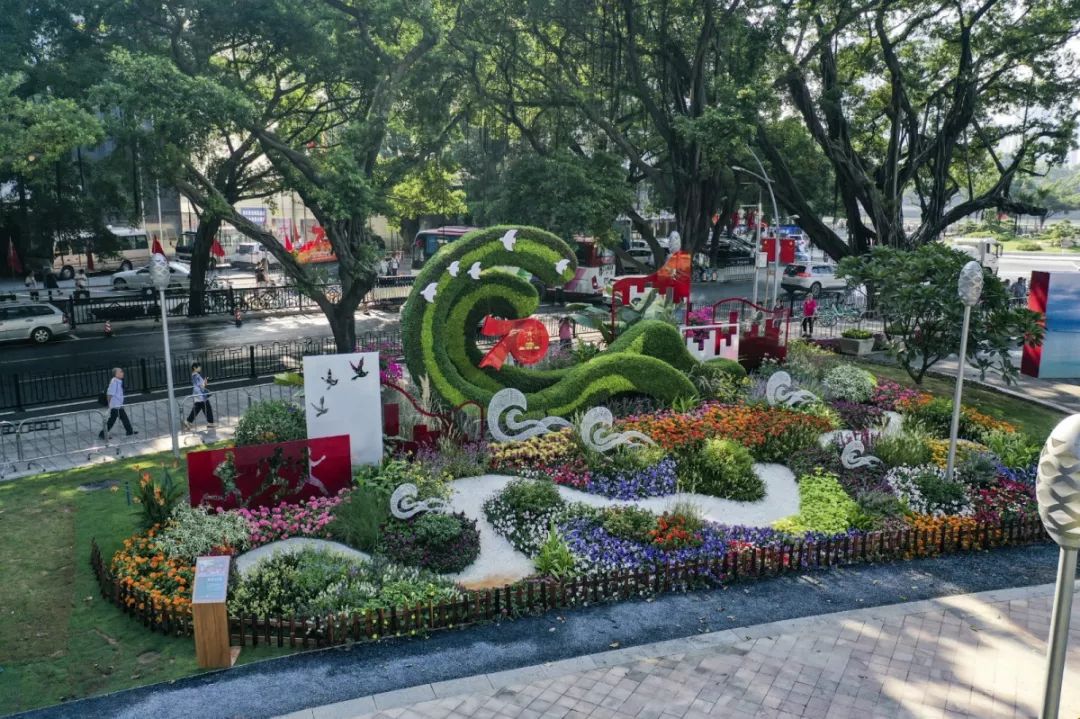 碧海丹心花开盛世 越秀海珠广场园博会分火狐电竞会场18个园林作品等你来鉴赏！(图9)