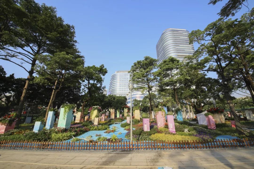 碧海丹心花开盛世 越秀海珠广场园博会分火狐电竞会场18个园林作品等你来鉴赏！(图21)