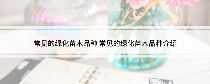 火狐电竞常见的绿化苗木品种 常见的绿化苗木品种介绍(图1)