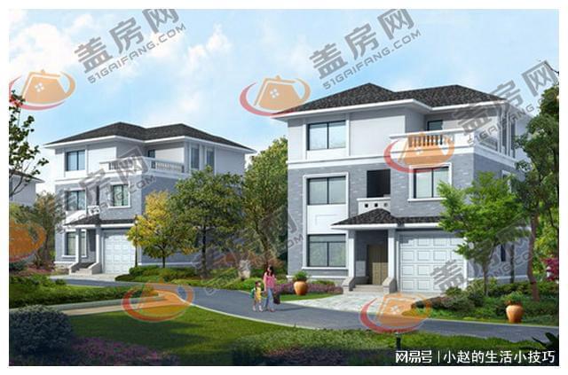 经典120平米农村房火狐电竞屋设计图三层带车库仅需20万(图1)