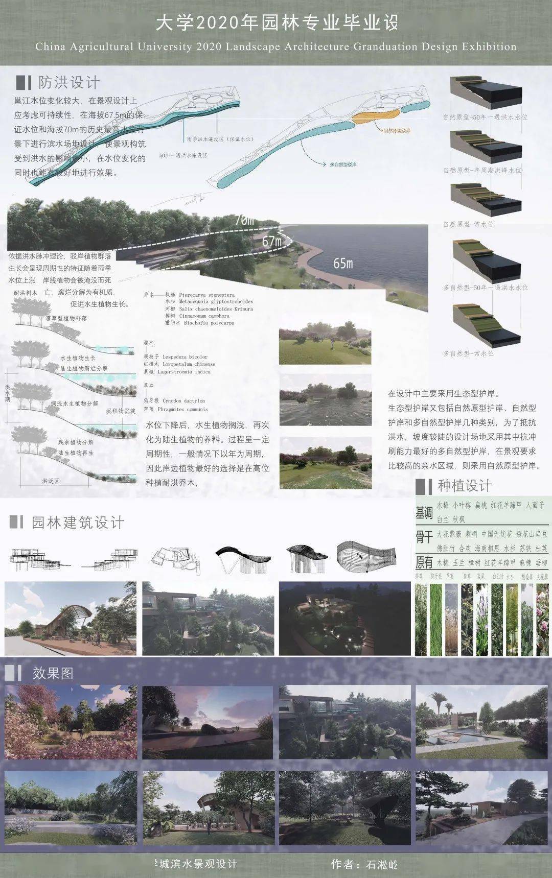 转载 2020届中农园林专业本科毕业展之“绿色城市诗意火狐电竞栖居”篇(图15)