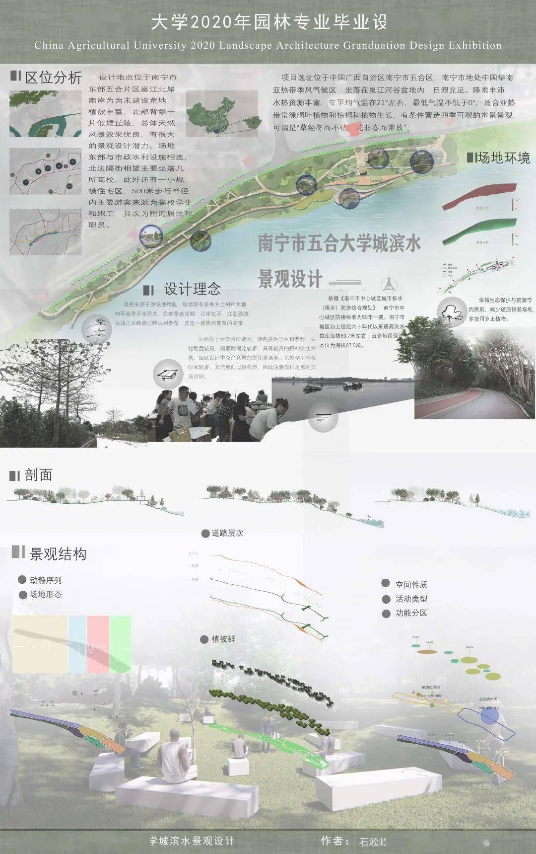 转载 2020届中农园林专业本科毕业展之“绿色城市诗意火狐电竞栖居”篇(图14)