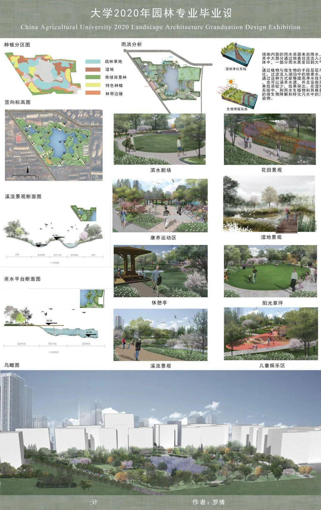 转载 2020届中农园林专业本科毕业展之“绿色城市诗意火狐电竞栖居”篇(图19)