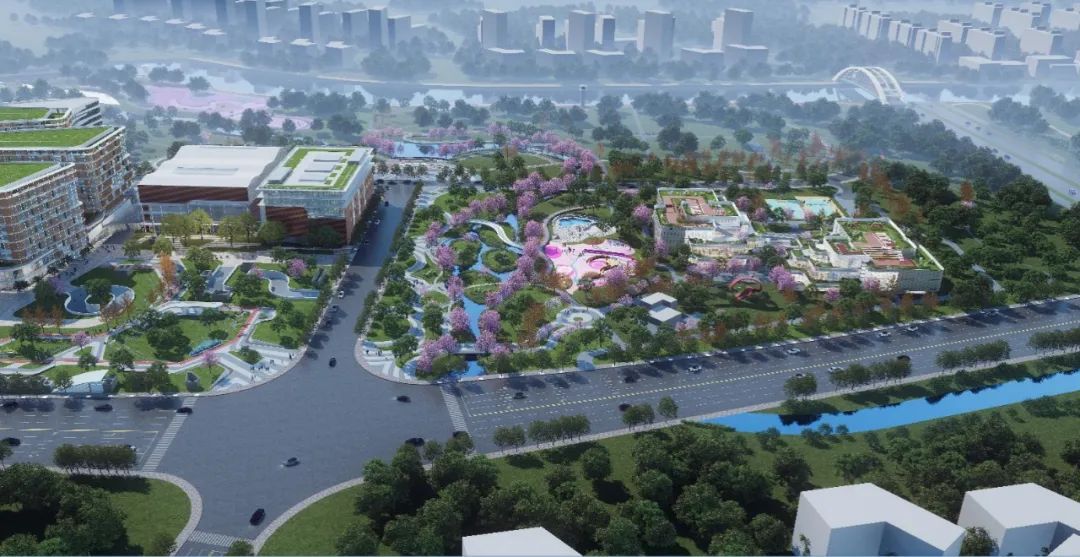火狐电竞2145公顷！“嘉”门口又添一大型绿地2025年建成(图1)
