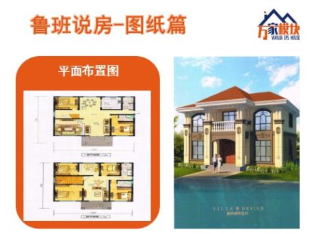 火狐电竞鲁班说房：农村建房想要建出新意不妨看看这3套别墅图纸(图3)