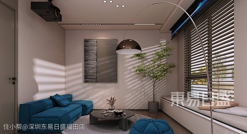 【深圳装修】复式楼装修效果图分享好效果该这样来设计火狐电竞！！(图1)