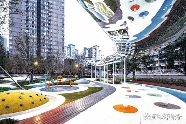 居民身边的口袋公园——上海徐汇乐山花园（绿地） 火狐电竞技术(图4)