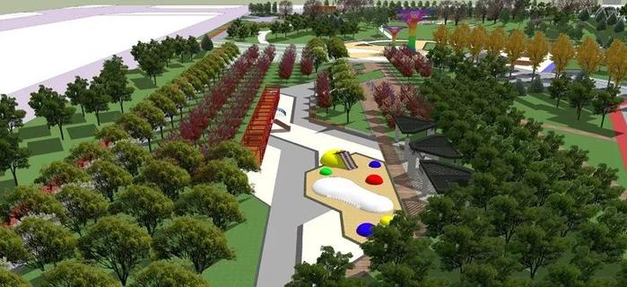 火狐电竞1046公顷！石家庄又添一座大型城市公园高颜值效果图提前曝光(图1)