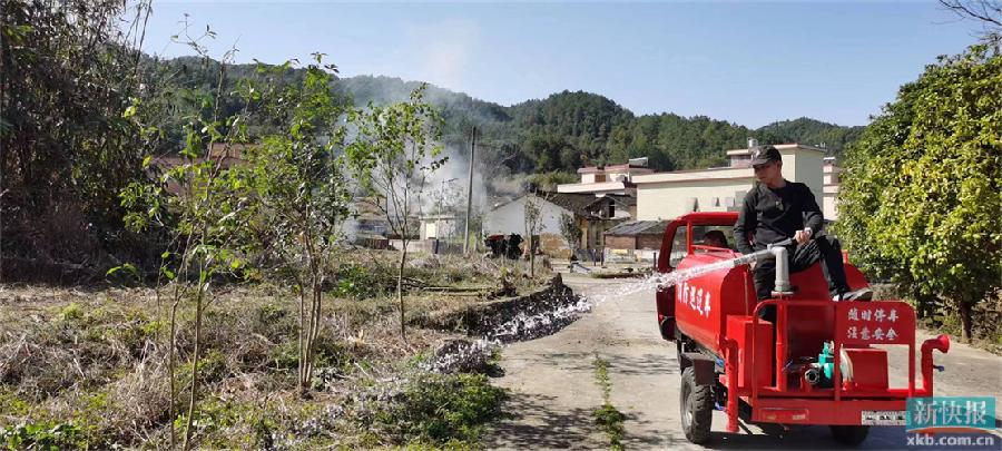 火狐电竞阳山大崀镇：推进乡村绿化“最美农村公路” 添绿增彩(图3)