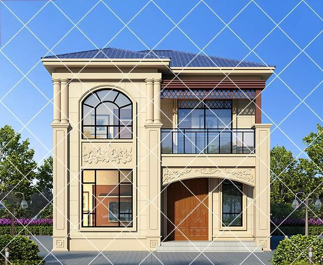 火狐电竞预算20万也能建“豪宅”15套小宅基地二层农村自建房别墅设计图(图2)