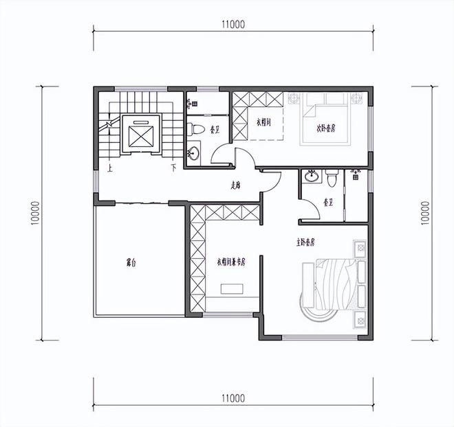 火狐电竞30套农村自建房别墅设计图占地110平方米左右造价只要20万起(图4)