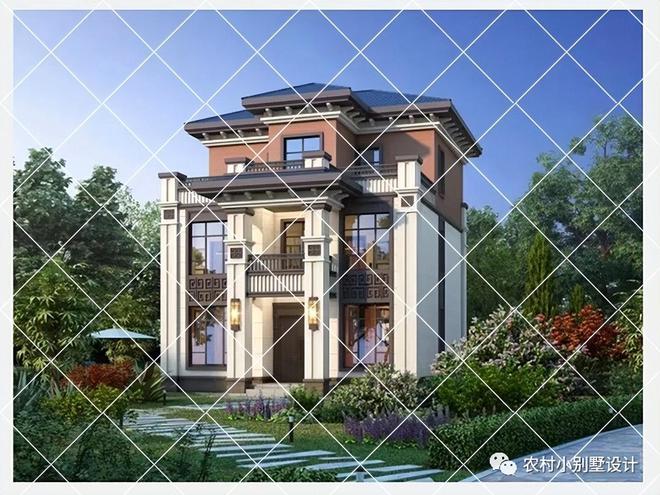 火狐电竞30套农村自建房别墅设计图占地110平方米左右造价只要20万起(图5)