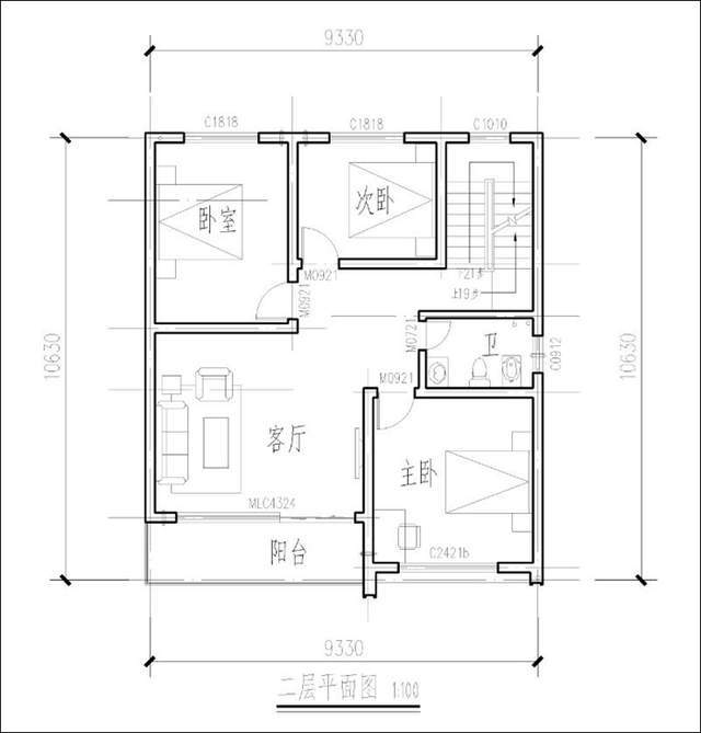 35款现代火狐电竞农村自建房别墅设计图年轻人都喜欢第2款不到30万(图3)