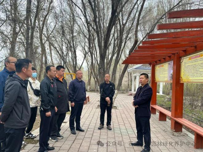 汲取红色力量 荡起奋斗之桨---火狐电竞-园林绿化养护中心赴玛河红色教育基地学习(图3)