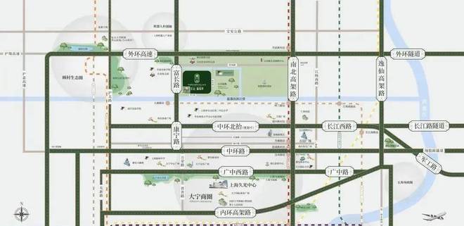火狐电竞【官方】「佳运·瑞璟湾」二期 大宁北 双轨交！高得房率+神户型(图11)