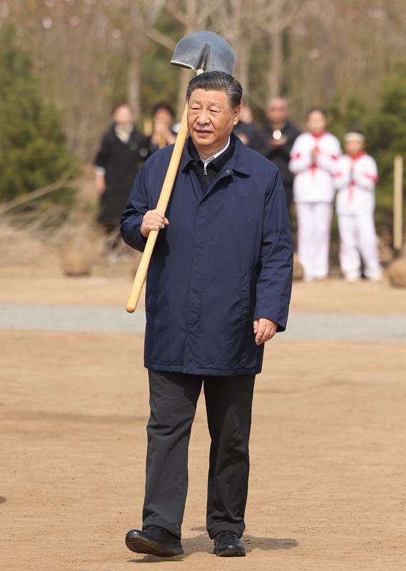春和景明 跟着写好中国绿色新答卷火狐电竞(图1)